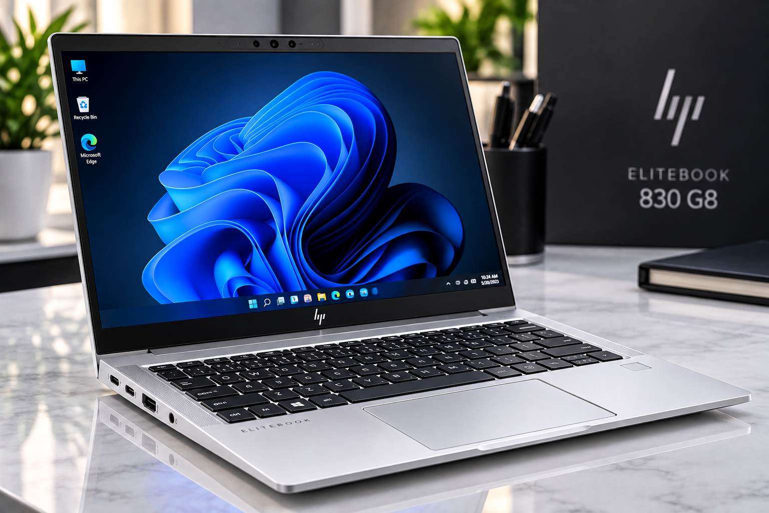 HP EliteBook 830 G8 — Intel® Core™ i5 11ème Génération • 8 GB RAM • 256 GB SSD NVMe