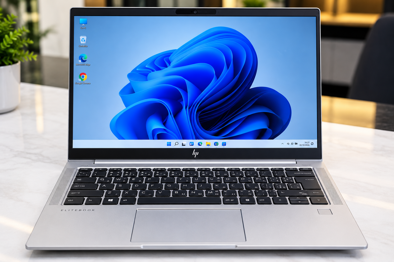 HP EliteBook 840 G7 – Intel Core i5 10ème Génération – 8GB RAM DDR4 – 256GB SSD NVMe